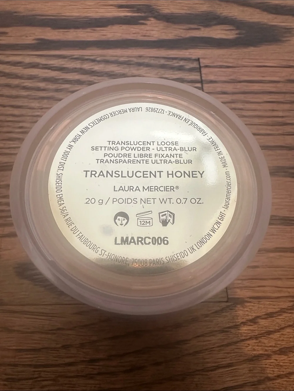 Laura Mercier Translucent-Honey Loose Talc-Free Setting Powder Ultra-Blur *NEW*